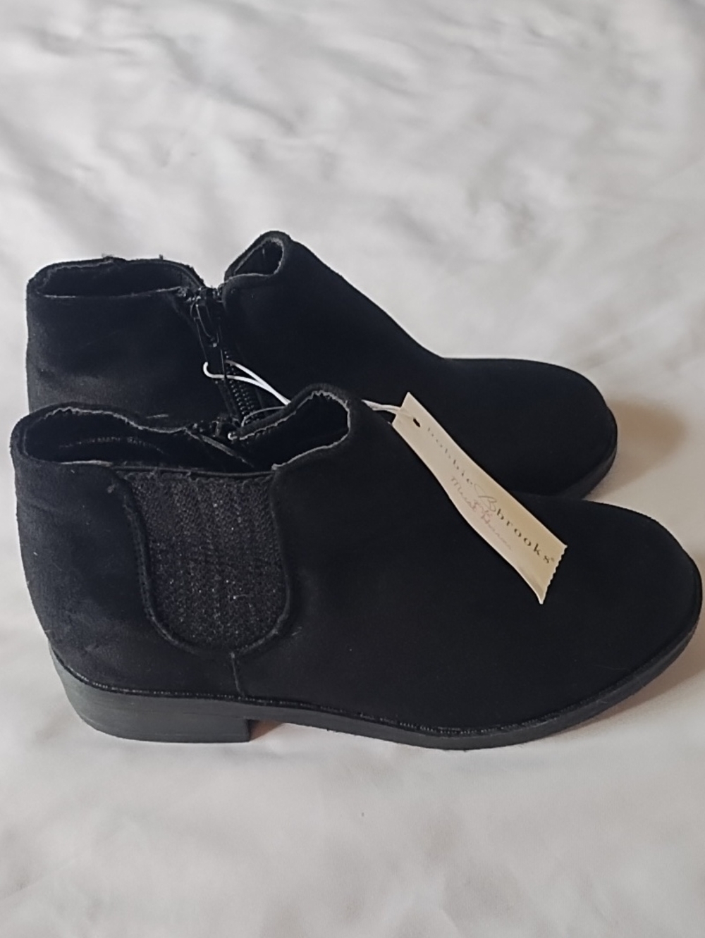 Bobbie Brooks Girls Glitter Booties